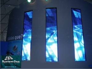 LEED LED PANTALLAS EXPOSICIÓN TECNOPOLIS